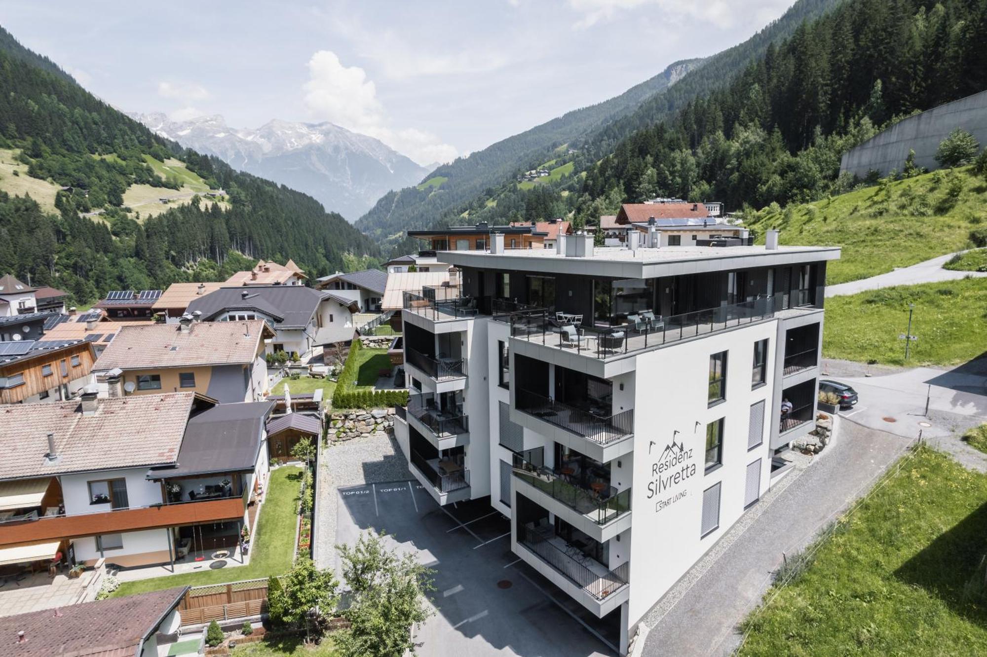 Alpiner Glam Penthouse In Der Residenz Silvretta